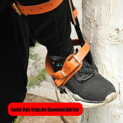 Tree Climbing Spikes Kit - Tree Climbing Gear Arborist Tree Climbing Kit for Tree Work, Climbing Sports Working